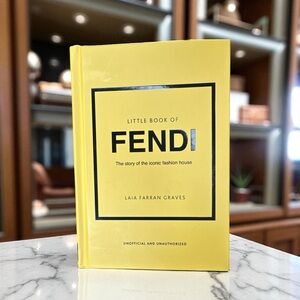 Fendi Little Book in Bright Yellow